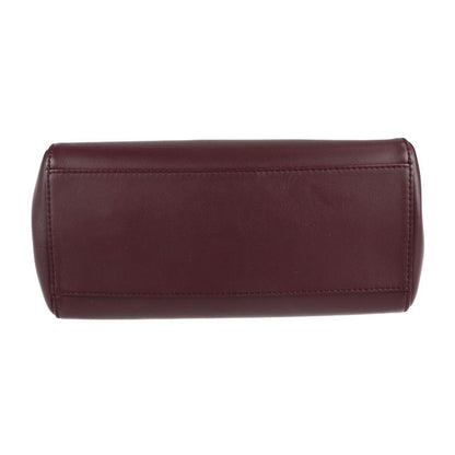 Cartier Handbag - Calf Leather Bordeaux Jeanne Toussaint 2WAY Shoulder Bag Tote