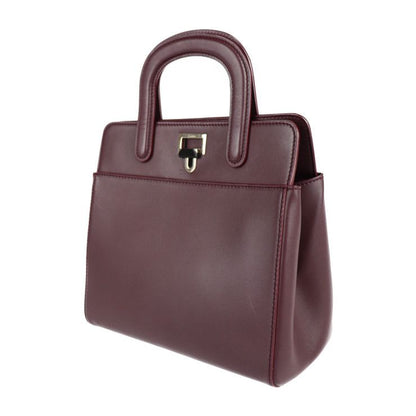 Cartier Handbag - Calf Leather Bordeaux Jeanne Toussaint 2WAY Shoulder Bag Tote