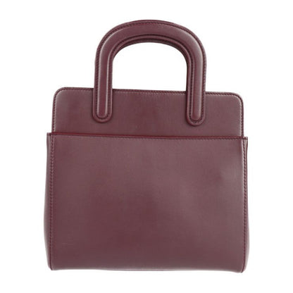 Cartier Handbag - Calf Leather Bordeaux Jeanne Toussaint 2WAY Shoulder Bag Tote