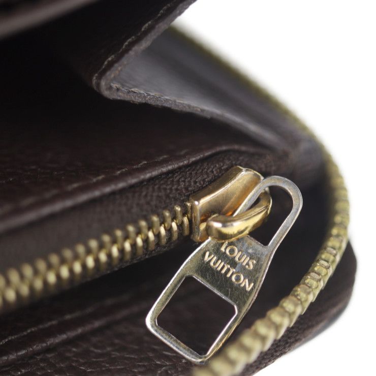 Louis Vuitton Zippy Wallet Long Wallet M60548 Leather Taille Brownish Gold