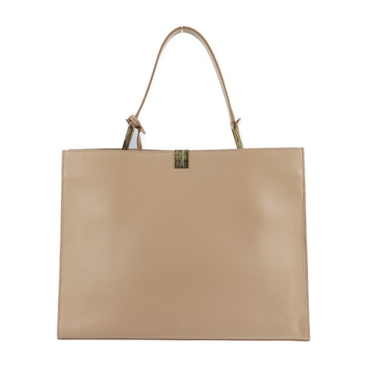 Balenciaga Handbag 391569 Leather Beige Silver Hardware Le Dis 2WAY Shoulder