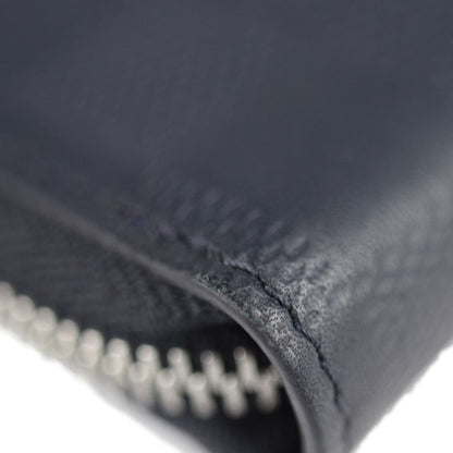 Louis Vuitton Zippy Wallet Vertical Long Wallet N63324 Leather Astral Dark Navy
