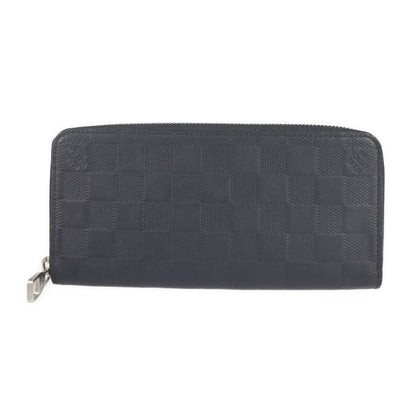 Louis Vuitton Zippy Wallet Vertical Long Wallet N63324 Leather Astral Dark Navy