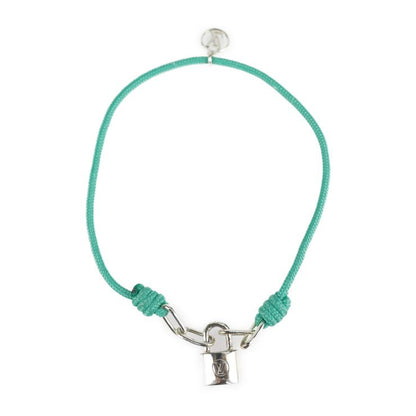 Louis Vuitton Bracelet Silver Lock It Unisex Virgil Abloh Bracelet - 925 Silver
