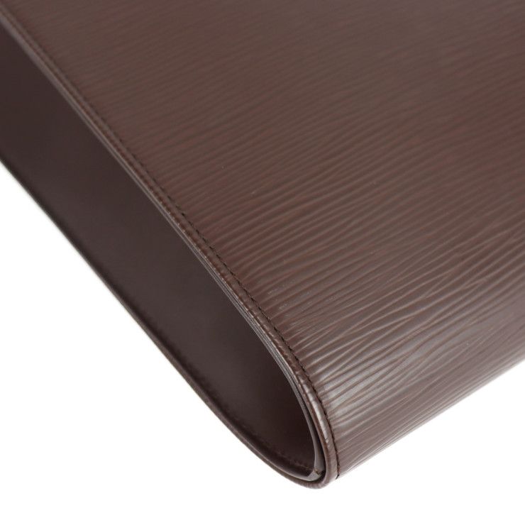 Louis Vuitton Saint Tropez Tote Bag M5246d Epi Leather Mocha Brown Epi Viton