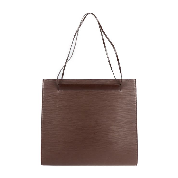 Louis Vuitton Saint Tropez Tote Bag M5246d Epi Leather Mocha Brown Epi Viton