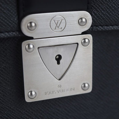 Louis Vuitton Robusto 1 Business Bag M31052 Leather Ardoise Black Hardware