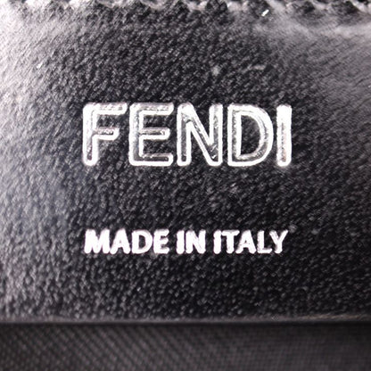 Fendi Mamma Bucket Camouflage Shoulder Bag 7va472 Nylon Leather Green Beige