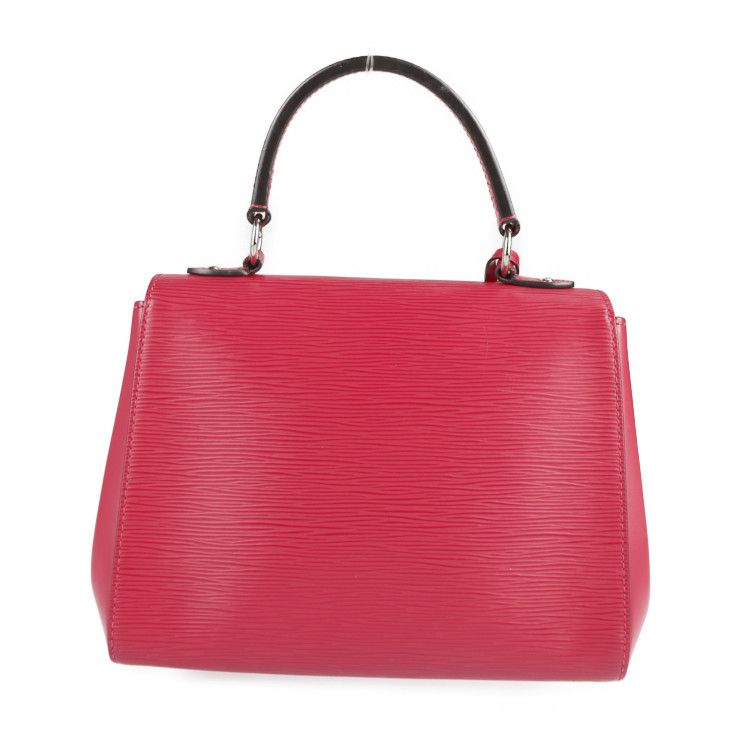 Louis Vuitton Cluny BB Handbag M42051 Leather Hot Pink Epi 2WAY Shoulder Bag