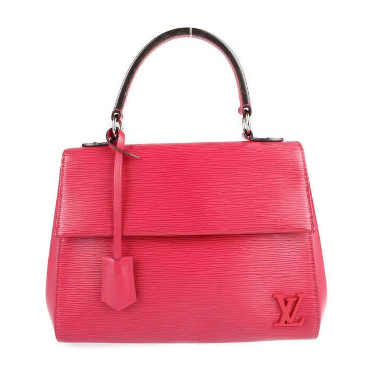 Louis Vuitton Cluny BB Handbag M42051 Leather Hot Pink Epi 2WAY Shoulder Bag