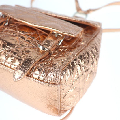 DIOR Stardust S Backpack Daypack M1504pcvz Deepskin Deerskin Hyper Pink Gold