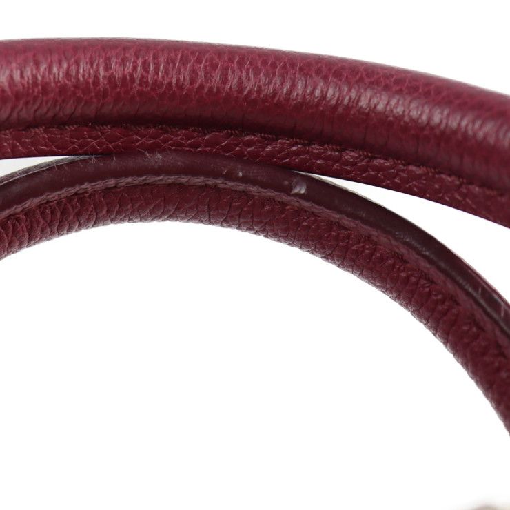 Louis Vuitton Speedy 25 Bandouliere Handbag M40764 Leather Aurore Purple Gold