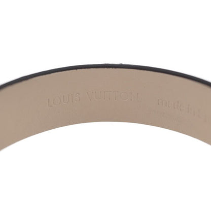 Louis Vuitton Bracelet Spirit Bracelet M6754f Epi Leather Beige Silver Hardware