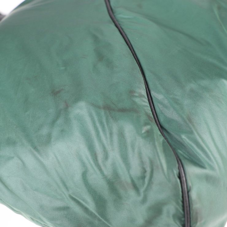 Bottega Veneta Bottega Veneta Shoulder Bag 244898 Nylon Leather Green Black