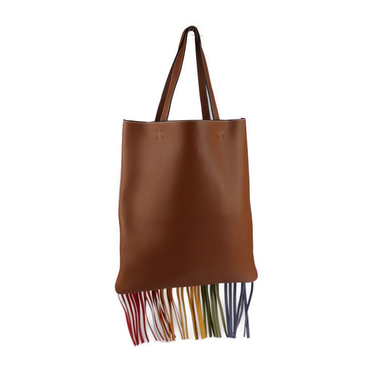 Loewe Paula's Ibiza Paula's Ibiza Tote Bag 330.16r72 Leather Multicolor Handbag