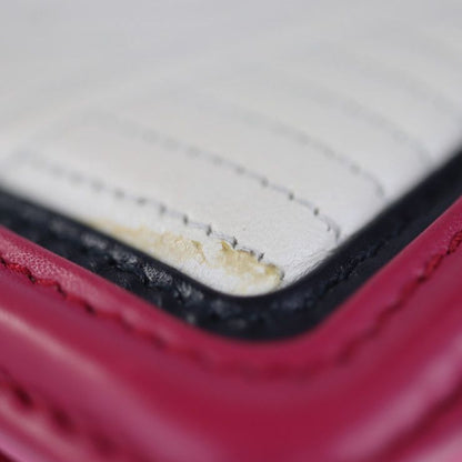 Bvlgari Bulgari Shoulder Bag - Leather Fuchsia Ivory Black Serpenti Diamond