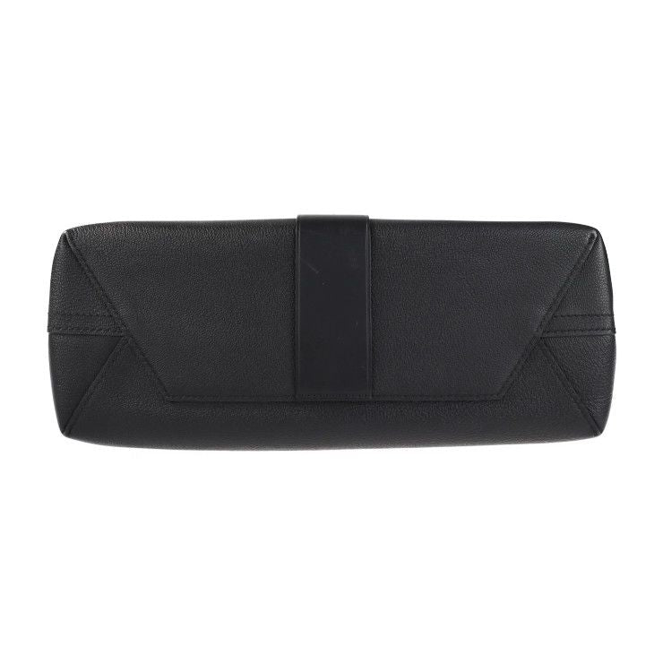 Louis Vuitton Very Handbag M51989 Leather Noir Black Monogram Shadow One Handle