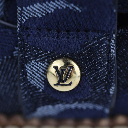 Louis Vuitton Boots - Denim Navy Shoes Half Boots Leopard Pattern Reference
