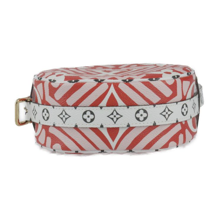 Louis Vuitton Bowat Chapeau Supre LV Crafty Shoulder Bag M45364 PVC Red Pink