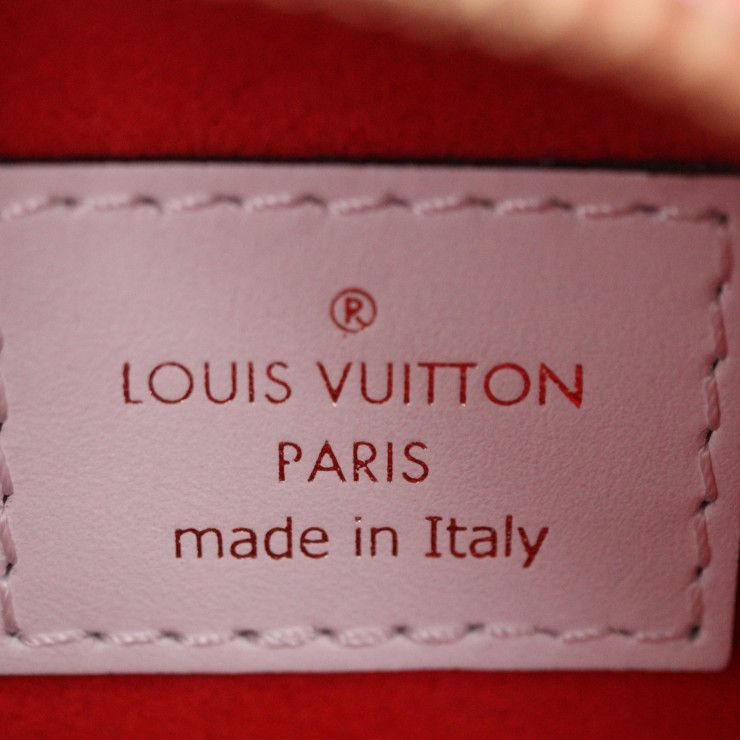 Louis Vuitton Bowat Chapeau Supre LV Crafty Shoulder Bag M45364 PVC Red Pink