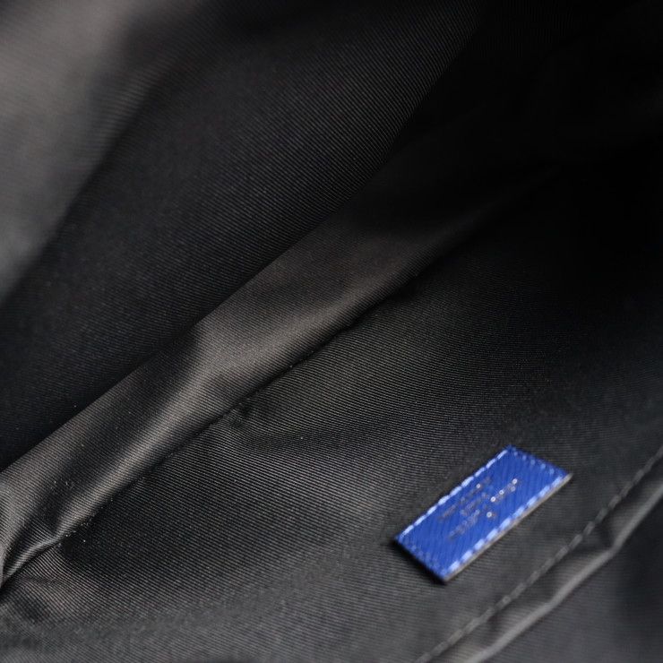 Louis Vuitton Outdoor Messenger PM Shoulder Bag M33437 Leather Cobalt Blue