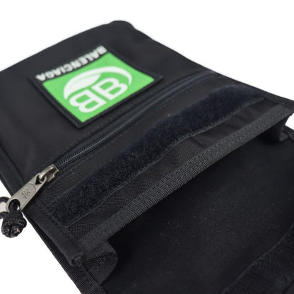 Balenciaga Explorer Pouch Shoulder Bag 532298 Canvas Black Green