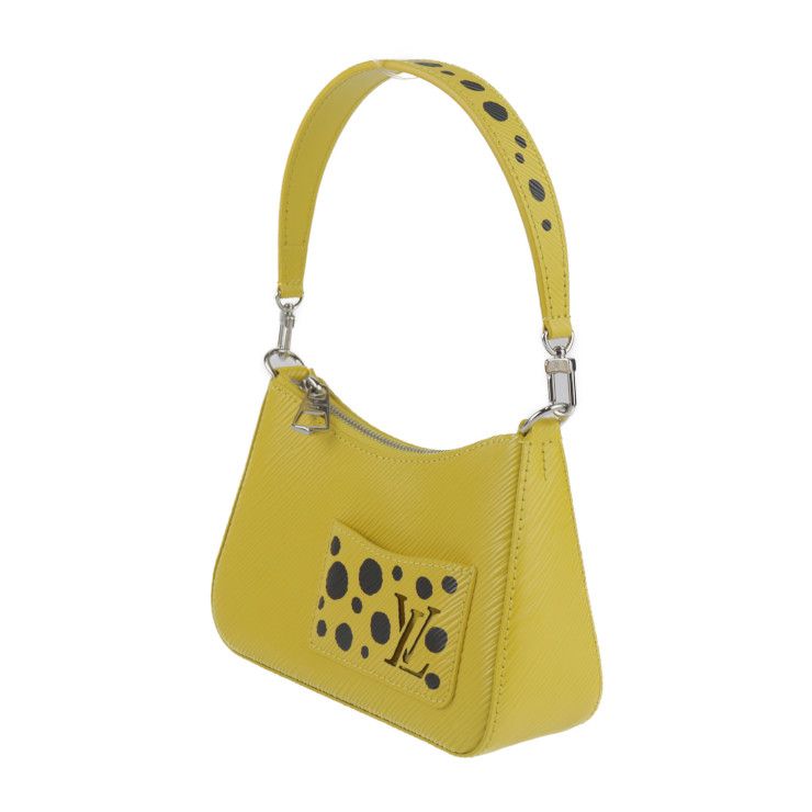 Louis Vuitton Lvxyk Marelini Handbag M21702 Epi Leather Jeanne Black Silver