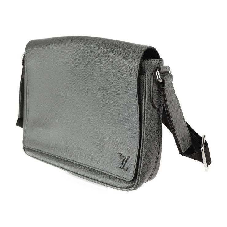 Louis Vuitton District PM NV3 Messenger Bag M30851 Leather Glacier Gray Silver