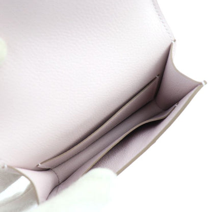 Hermes Constance Slim Pouch - Evercolor Mauve Pale Silver Hardware Compact