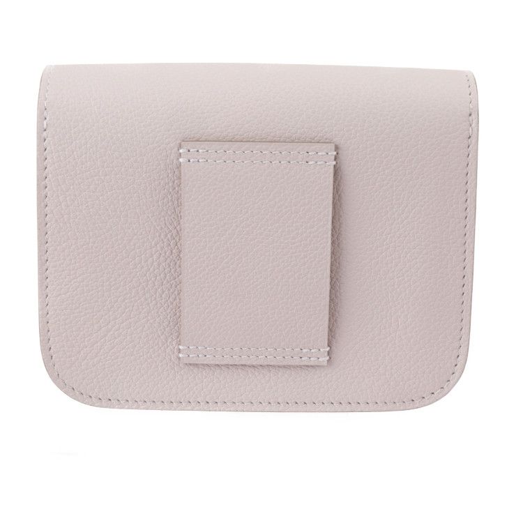 Hermes Constance Slim Pouch - Evercolor Mauve Pale Silver Hardware Compact
