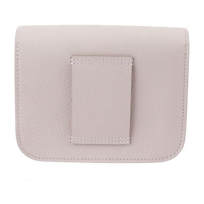 Hermes Constance Slim Pouch - Evercolor Mauve Pale Silver Hardware Compact