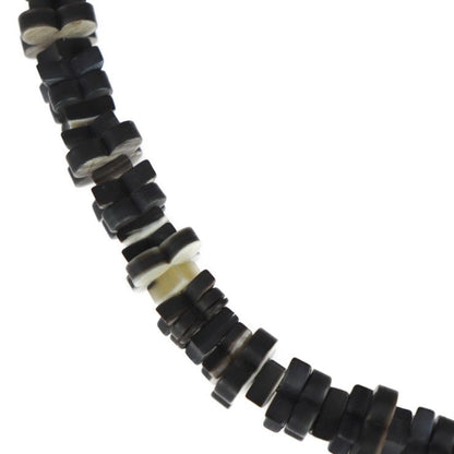 Louis Vuitton Collier Tropical Flowers Necklace Mp1965 Wood Dark Grey Black