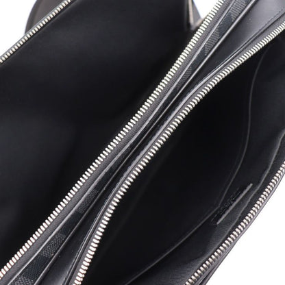 Louis Vuitton Trocadero Messenger MM Shoulder Bag N40088 PVC Leather Gray Black