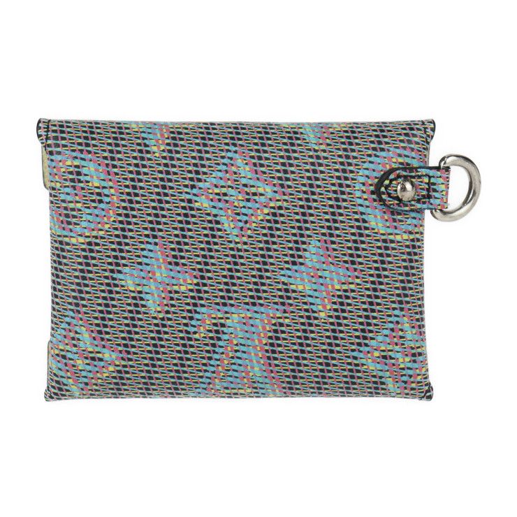 Louis Vuitton Kirigami Necklace Card Case M68613 Calf Leather Blue Multicolored