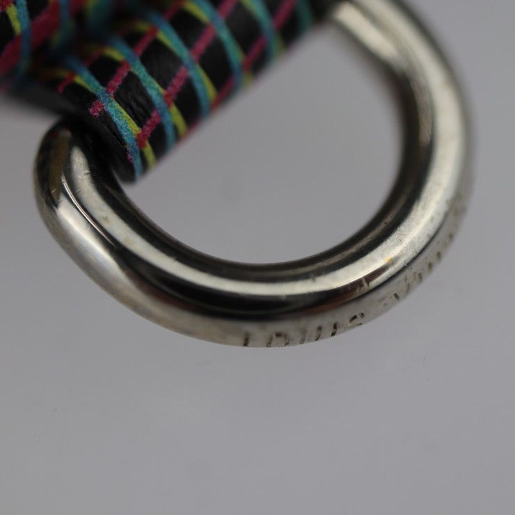 Louis Vuitton Kirigami Necklace Card Case M68613 Calf Leather Blue Multicolored