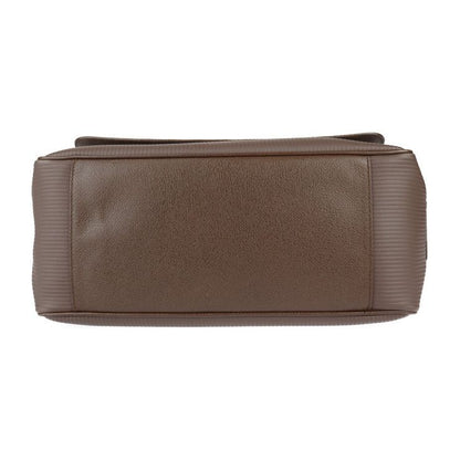 Bvlgari Bulgari Messenger Bag Shoulder Bag 29754 PVC Leather Brown Matte Silver