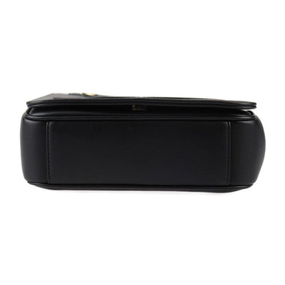 Chanel Chain Shoulder Bag Shoulder Bag As0321 Calfskin Black Gold Hardware Coco