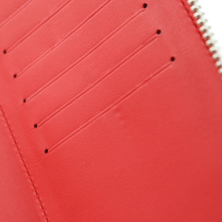 Louis Vuitton Zippy Wallet Vertical Long Wallet M81403 Leather Bronze White