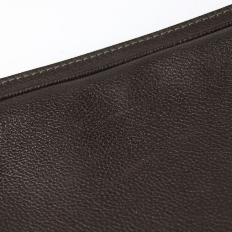 Louis Vuitton Porte Audinature Second Bag M95777 Leather Brown Silver Hardware