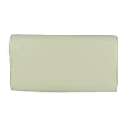 Balenciaga Classic Continental Wallet Long Wallet 354958 Leather Light Yellow