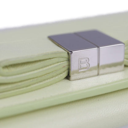 Balenciaga Classic Continental Wallet Long Wallet 354958 Leather Light Yellow