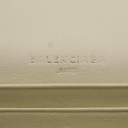 Balenciaga Classic Continental Wallet Long Wallet 354958 Leather Light Yellow