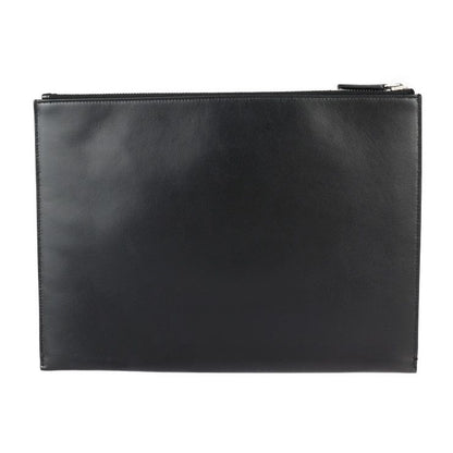 Saint Laurent Paris IPAD Militar Second Bag 522604 Leather Black Silver