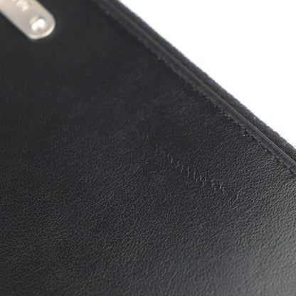 Saint Laurent Paris IPAD Militar Second Bag 522604 Leather Black Silver