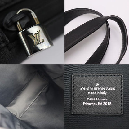 Louis Vuitton Cabas Light Tote Bag M31009 Leather Black Silver Hardware Taiga
