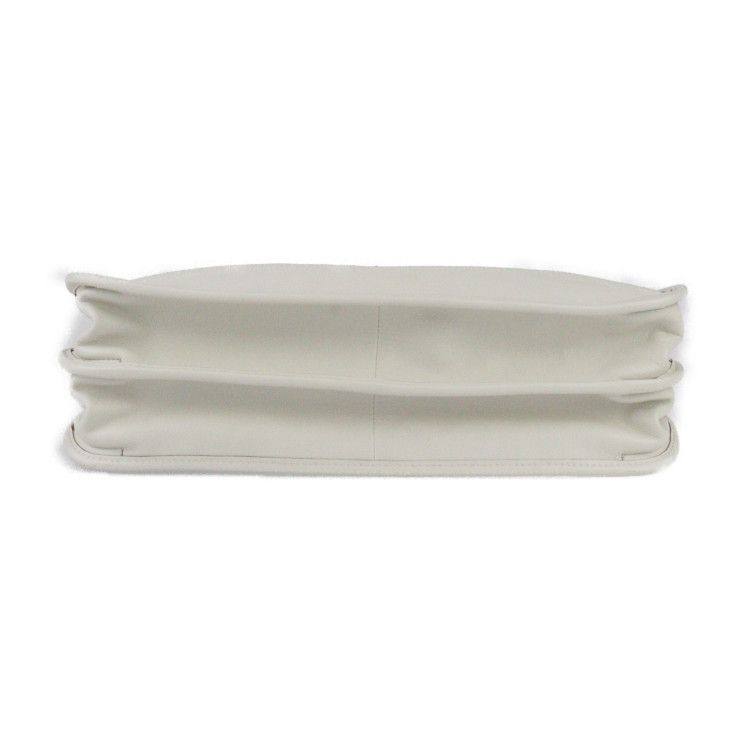 Gucci Horsebit 1955 Medium Tote Handbag 621144 Leather Ivoryish Gold Hardware