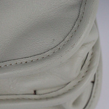 Gucci Horsebit 1955 Medium Tote Handbag 621144 Leather Ivoryish Gold Hardware