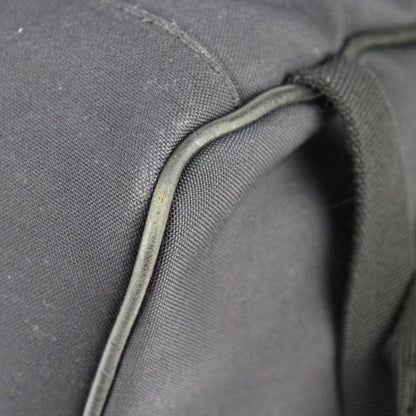 Saint Laurent Paris Backpack Daypack 465448 Canvas Leather Black Silver