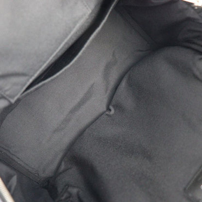 Saint Laurent Paris Backpack Daypack 465448 Canvas Leather Black Silver