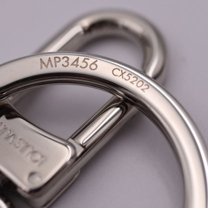 Louis Vuitton Monogram Commix Key Holder Mp3456 Leather White Multicolor Silver